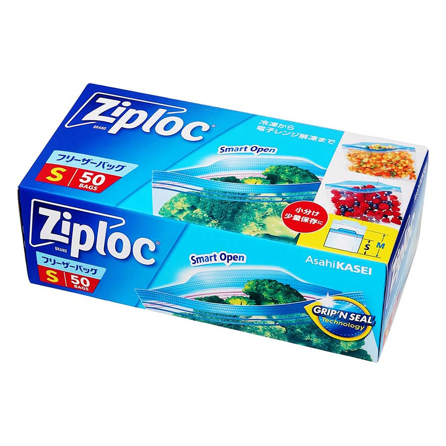 旭化成　Ｚｉｐｌｏｃフリーザーバッグ　Ｓ５０枚入