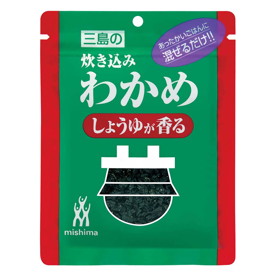 三島　炊き込みわかめ　しょうゆが香る　２２ｇ