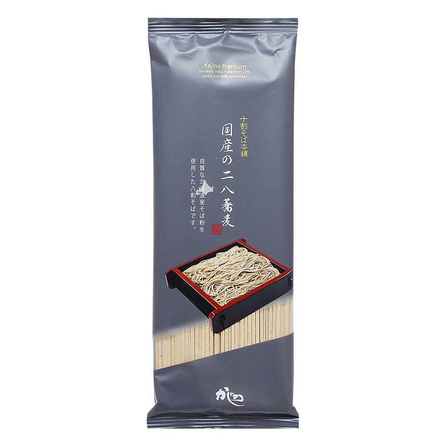 かじの　国産の二八蕎麦　２００ｇ