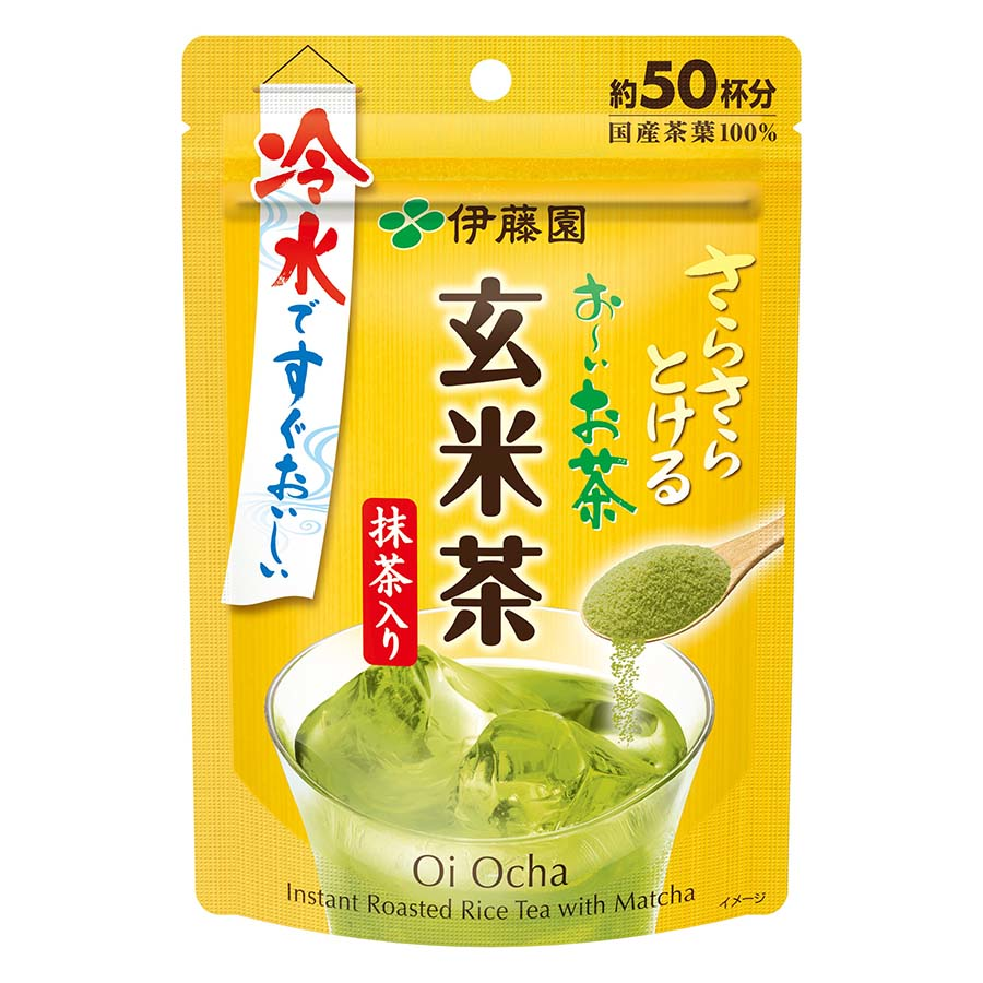 伊藤園　お～いお茶　さらさら抹茶入り玄米茶　４０ｇ