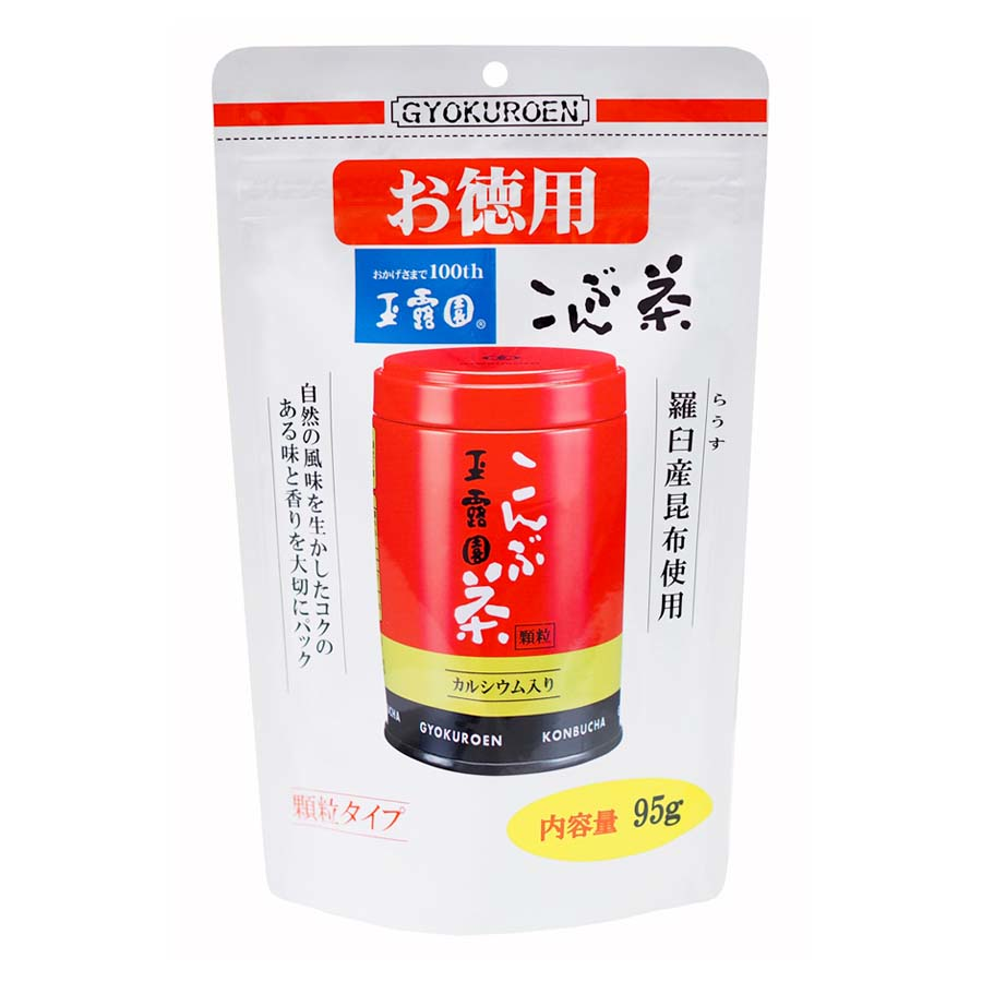玉露園　こんぶ茶　お徳用９５ｇ