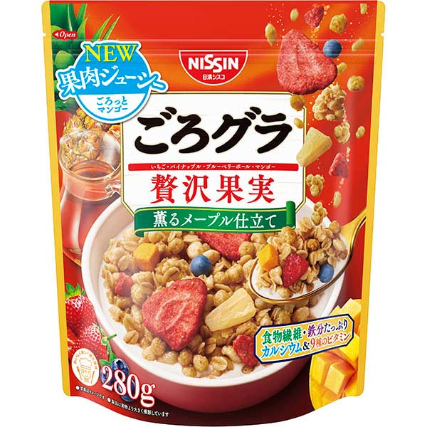 日清シスコ ごろグラ 贅沢果実 280g