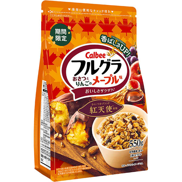 カルビー フルグラ おさつとりんごのメープル味 550g