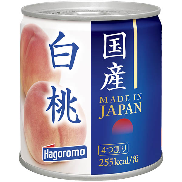 はごろもフーズ 国産白桃4つ割 295g