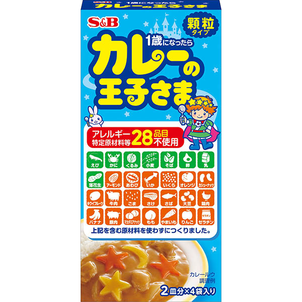 ヱスビー食品 カレーの王子さま顆粒 60g