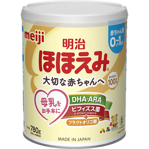 【0ヶ月頃～】明治 ほほえみ 780g