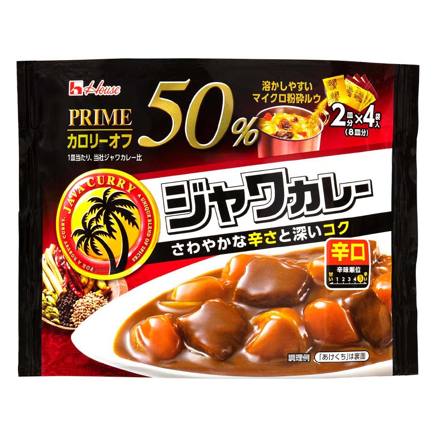 ハウス　プライム　ジャワカレー　辛口　１１２ｇ