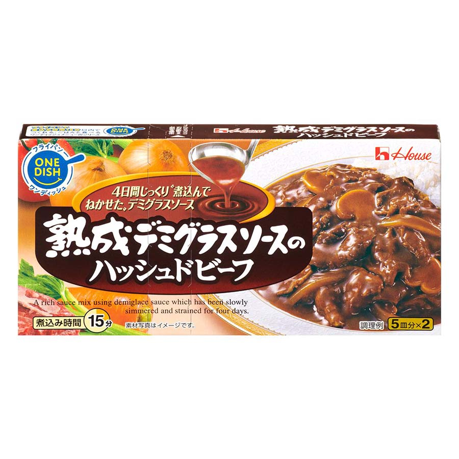 ハウス　熟成デミグラスソースのハッシュドビーフ　１６０ｇ