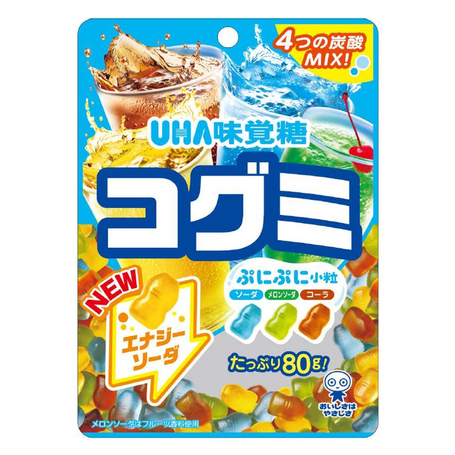 ＵＨＡ味覚糖　コグミ　ドリンクアソート　８０ｇ