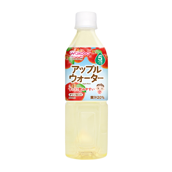 【5ヶ月頃～】　和光堂 ベビーのじかん アップルウォーター　500ml