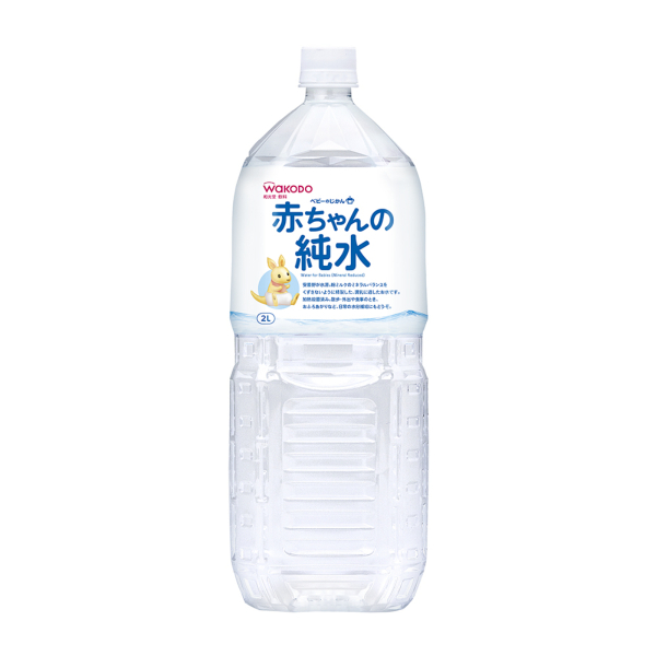 【0ヶ月～】和光堂 ベビーのじかん 赤ちゃんの純水 2L