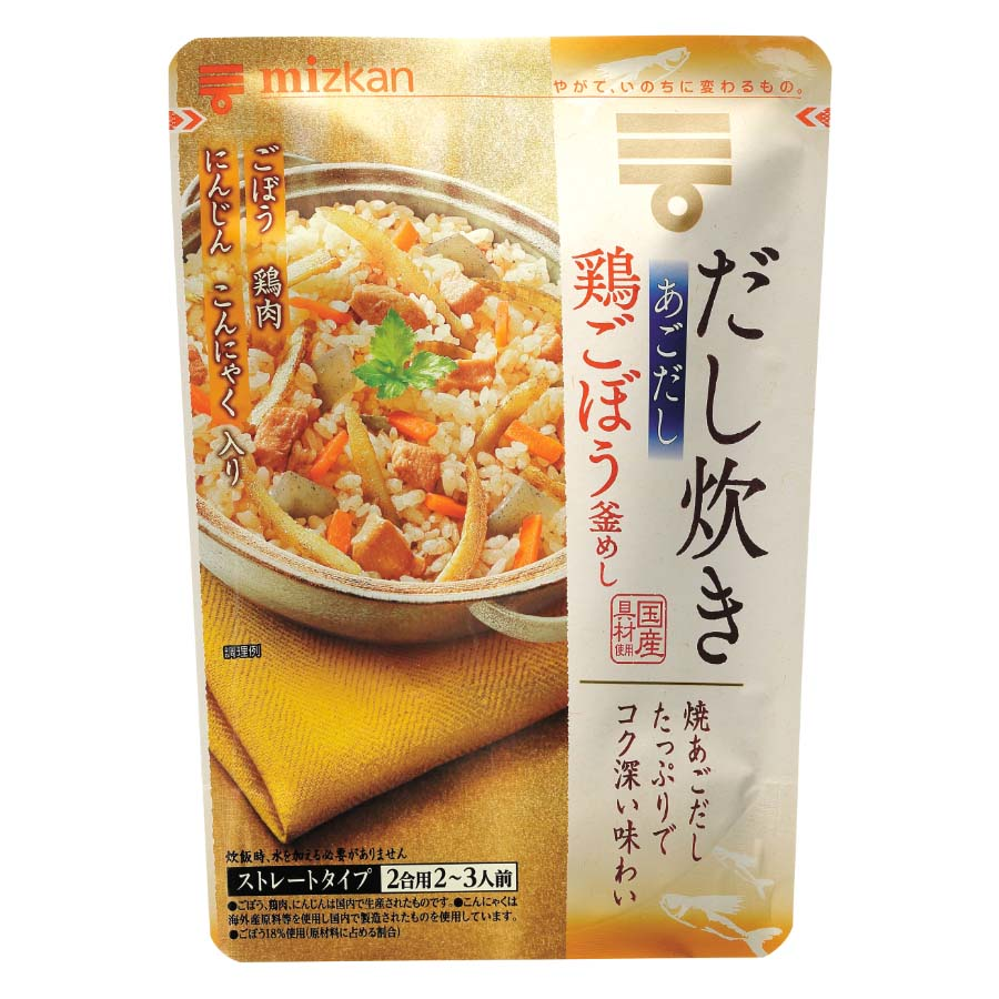 ミツカン　だし炊きあごだし鶏ごぼう釜めし　５４０ｇ