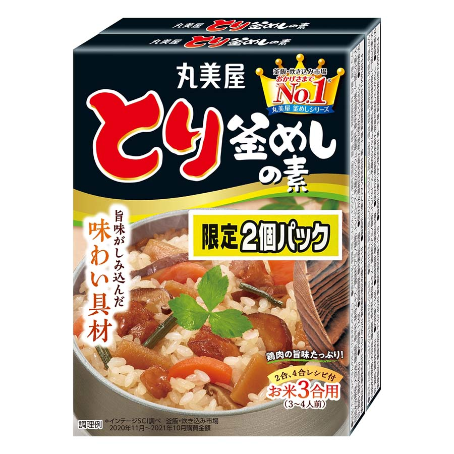 丸美屋　とり釜めし　１３４ｇ×２個パック