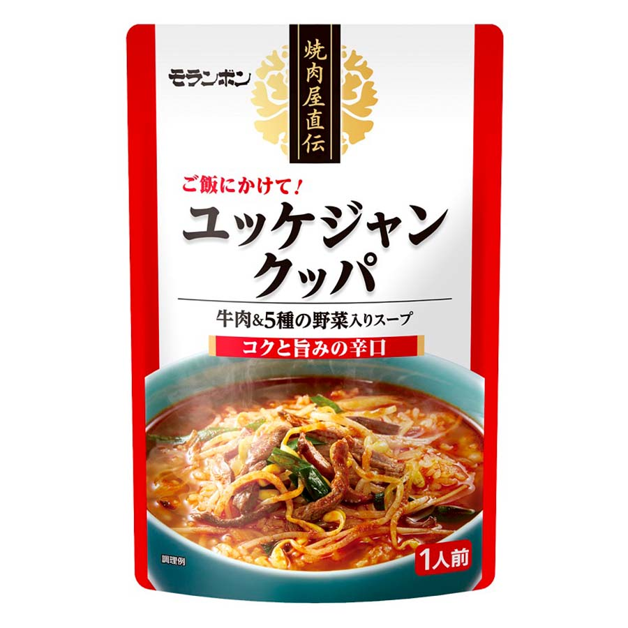 モランボン　焼肉直伝ユッケジャンクッパ　コクの辛口３５０ｇ