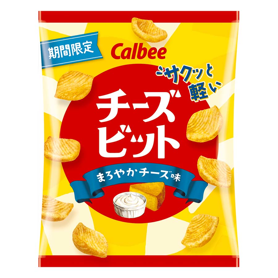 カルビー　チーズビット　まろやかチーズ味　４５ｇ