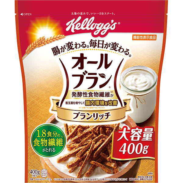 ケロッグ オールブラン ブランリッチ 大容量 400g
