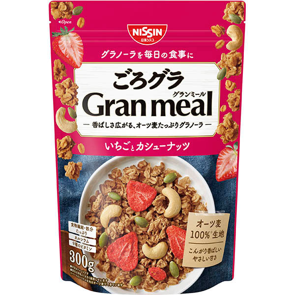 日清シスコ ごろグラ Gran meal いちごとカシューナッツ 300g