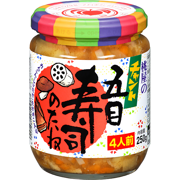 桃屋 ちゃんと五目寿司のたね 250g