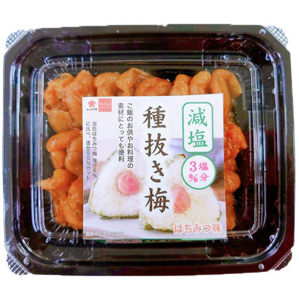 トノハタ 減塩 種ぬき梅 はちみつ味 110g