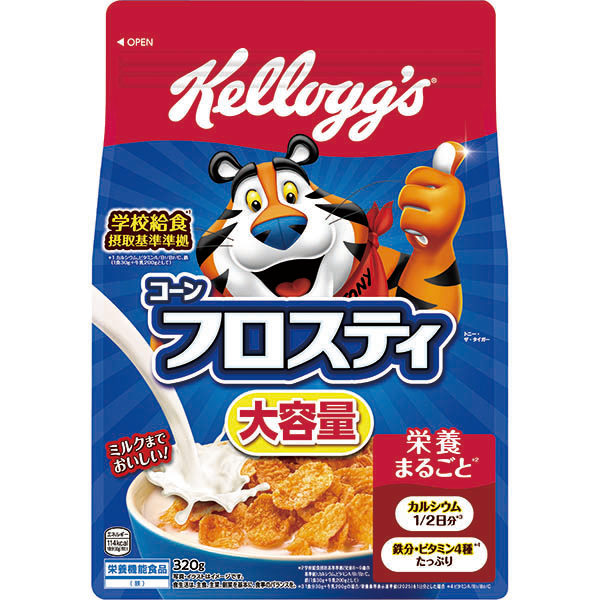 日本ケロッグ コーンフロスティ 大容量 320g