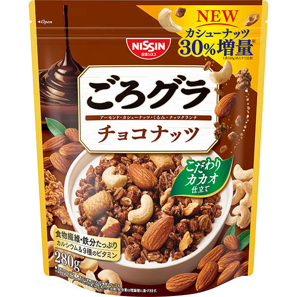 日清シスコ ごろグラ チョコナッツ 280g