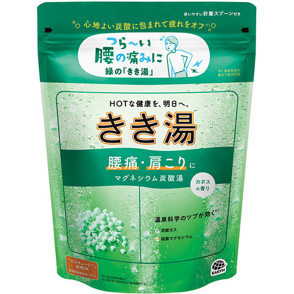 アース製薬 きき湯 マグネシウム炭酸湯 360g