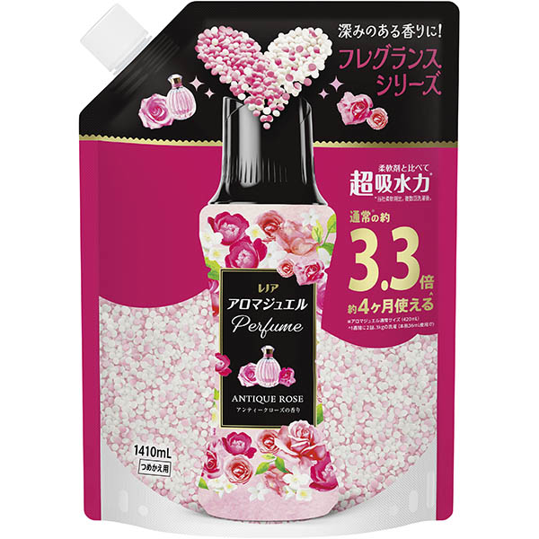 レノア アロマジュエル アンティークローズ＆フローラルの香り つめかえ用 超特大サイズ 1410ml