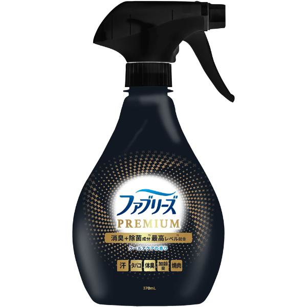 P＆G ファブリーズ W除菌＋消臭 プレミアムメン クールアクアの香り 本体 370ml