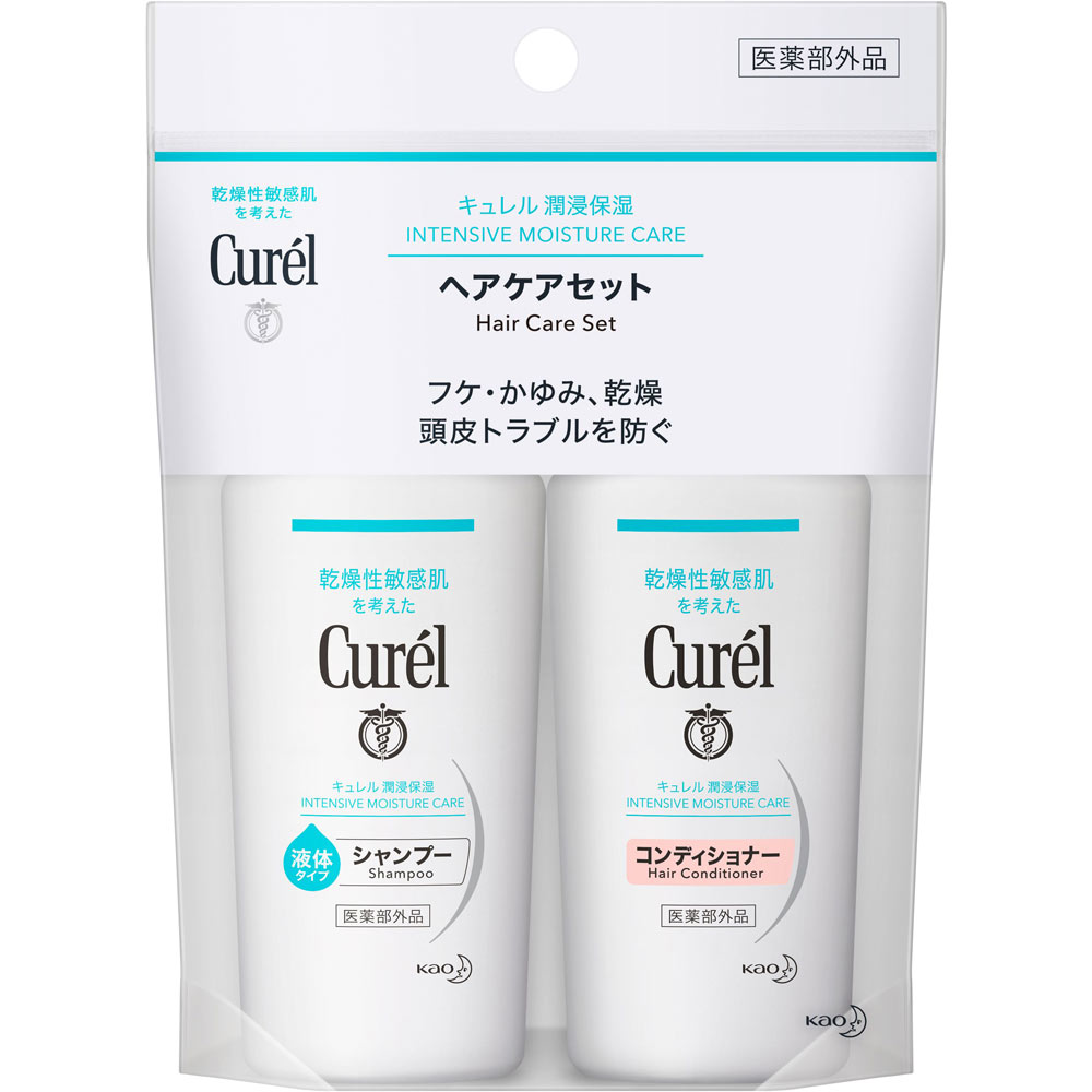 キュレル シャンプー＆コンディショナー ミニセット ９０ｍｌ