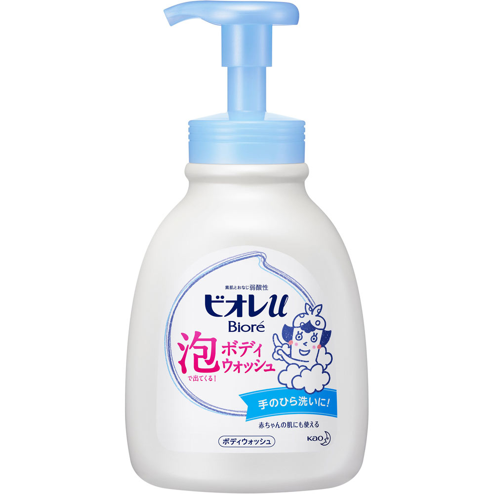 ビオレｕ 泡で出てくる ボディウォッシュ ポンプ ６００ｍｌ