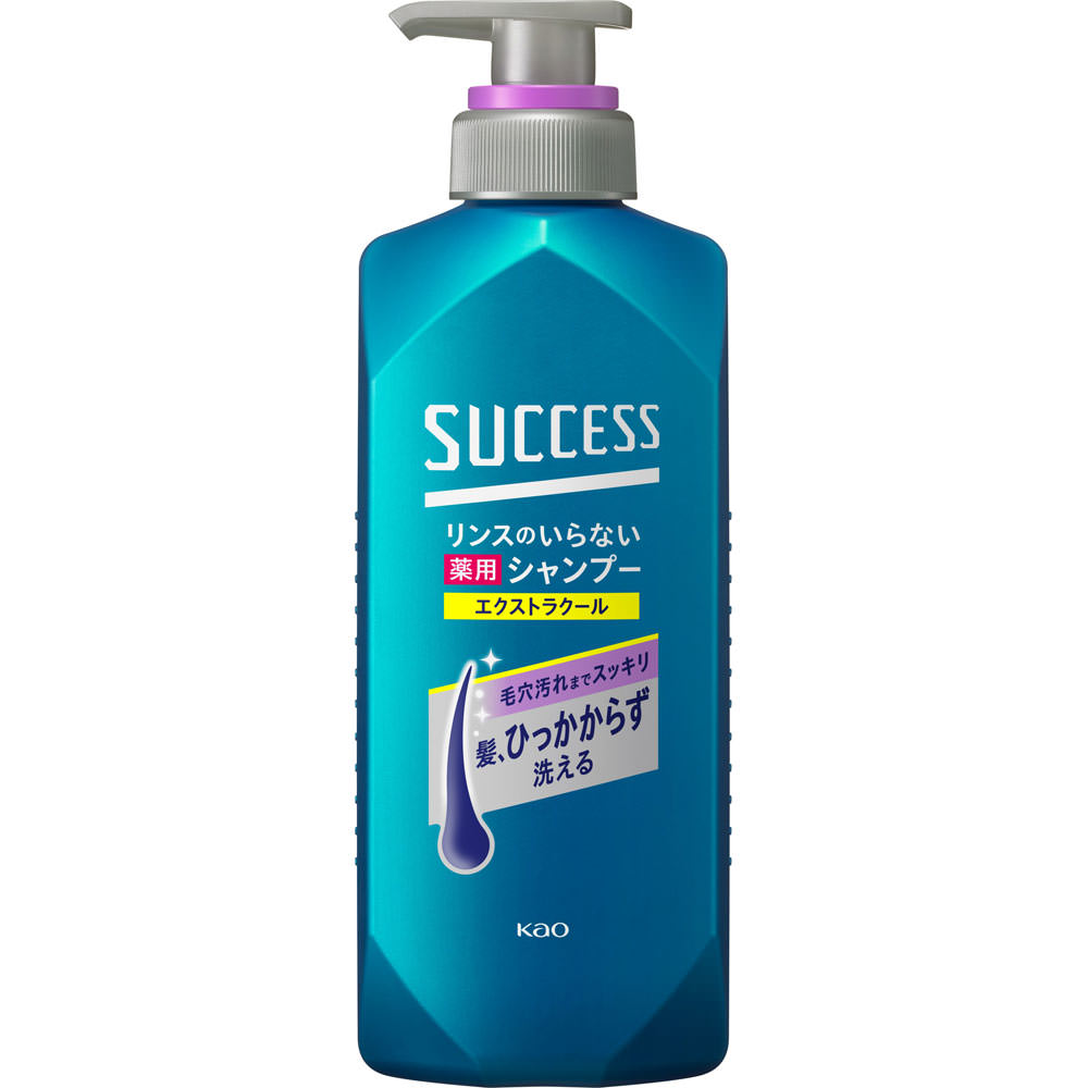 サクセス薬用シャンプースムースウオッシュＥＸＣ本体 ４００ｍｌ