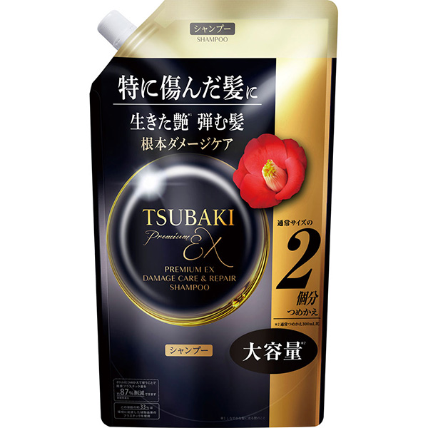 TSUBAKI（ツバキ）プレミアムEXダメージケア＆リペア シャンプー つめかえ用 600ml