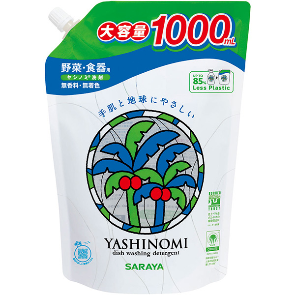 サラヤ ヤシノミ洗剤 つめかえ用 大容量 1000ml
