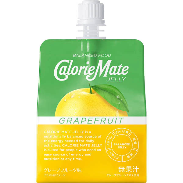 大塚製薬 カロリーメイトゼリーグレープフルーツ味 215g