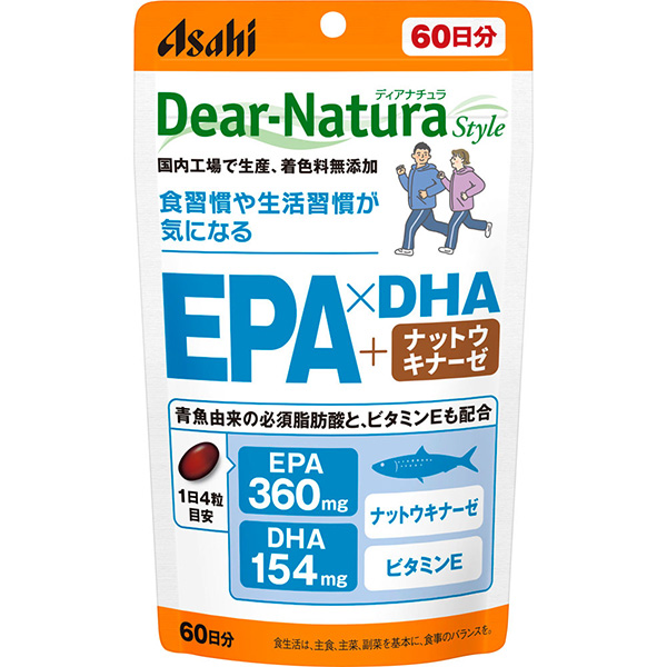 ディアナチュラスタイル EPA×DHA＋ナットウキナーゼ（60日分）570mg×240粒