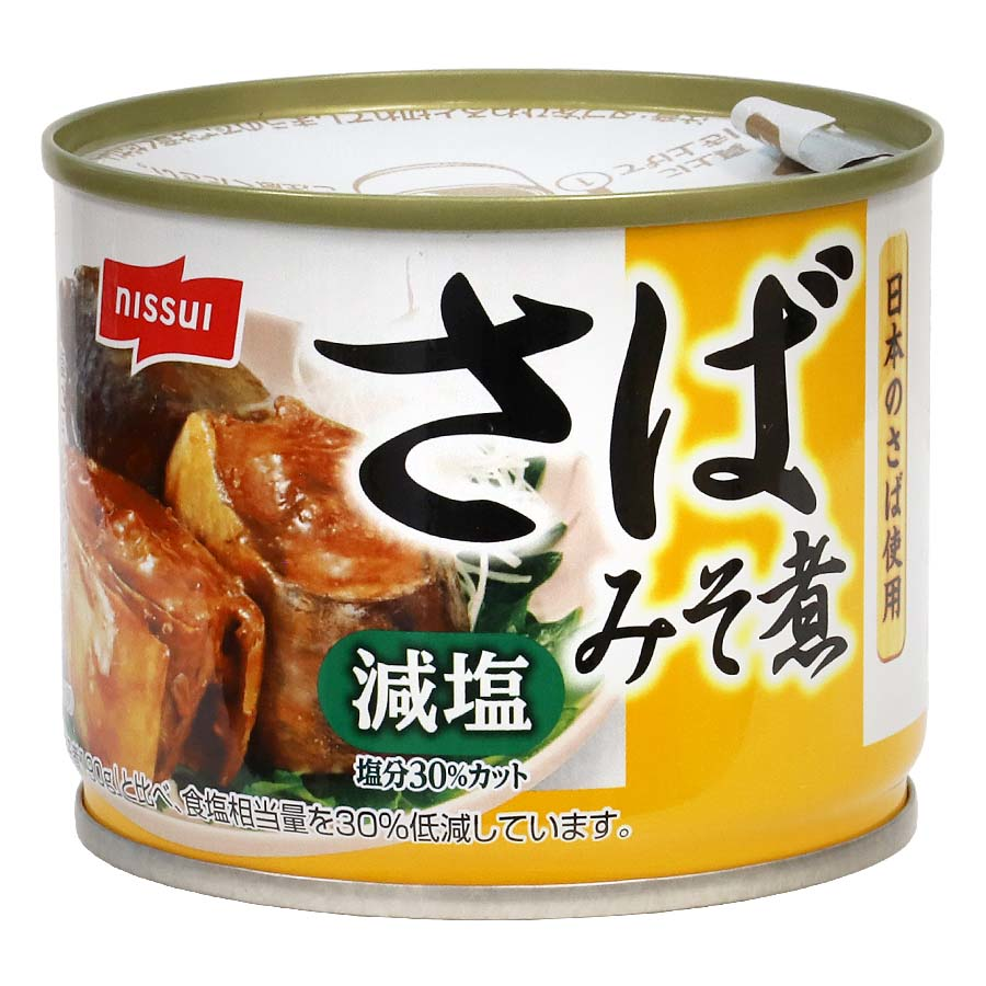 ニッスイ　ＳｕｉＳｕｉオープンさばみそ煮減塩　１９０ｇ