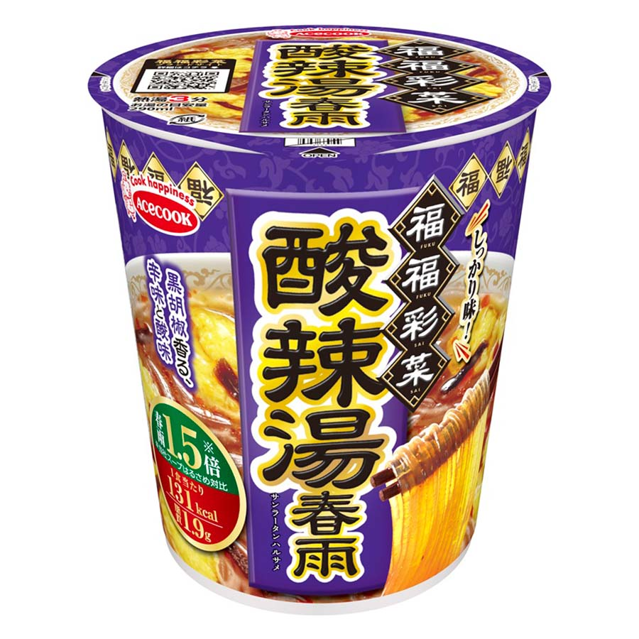 エースコック　福福彩菜　酸辣湯春雨　４０ｇ