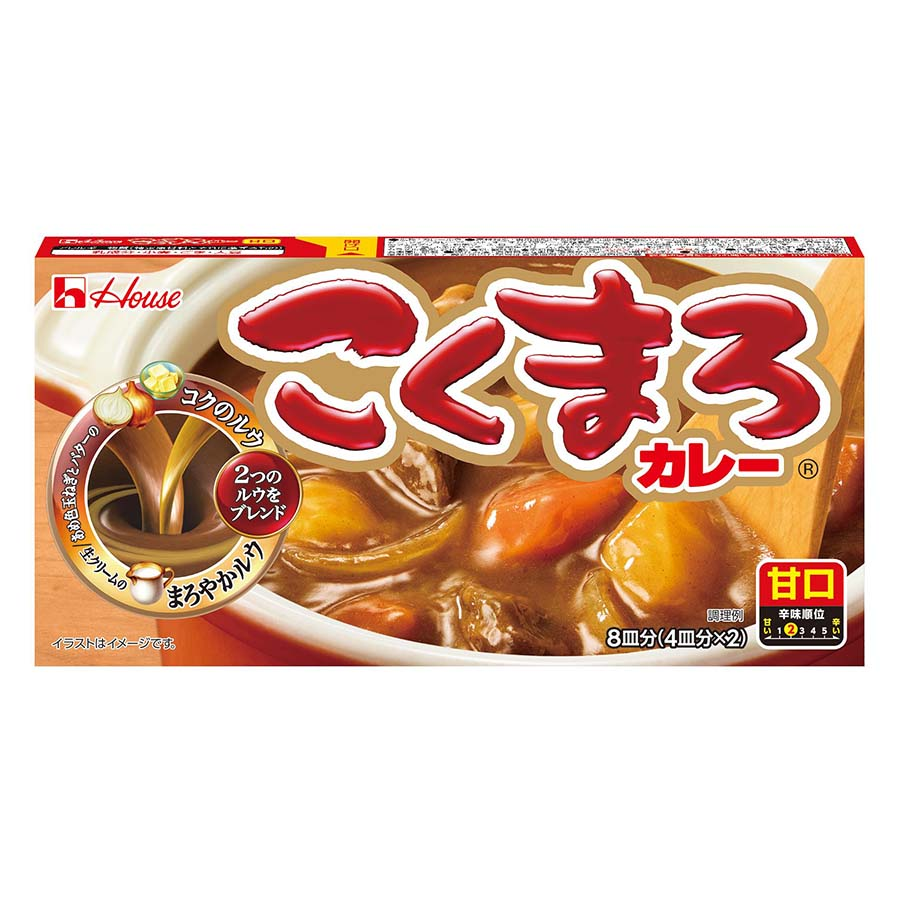 ハウス　こくまろカレー　甘口　１４５ｇ