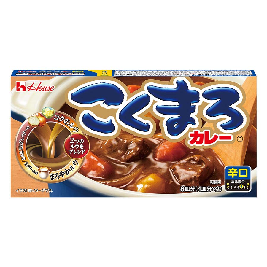 ハウス　こくまろカレー　辛口　１４５ｇ