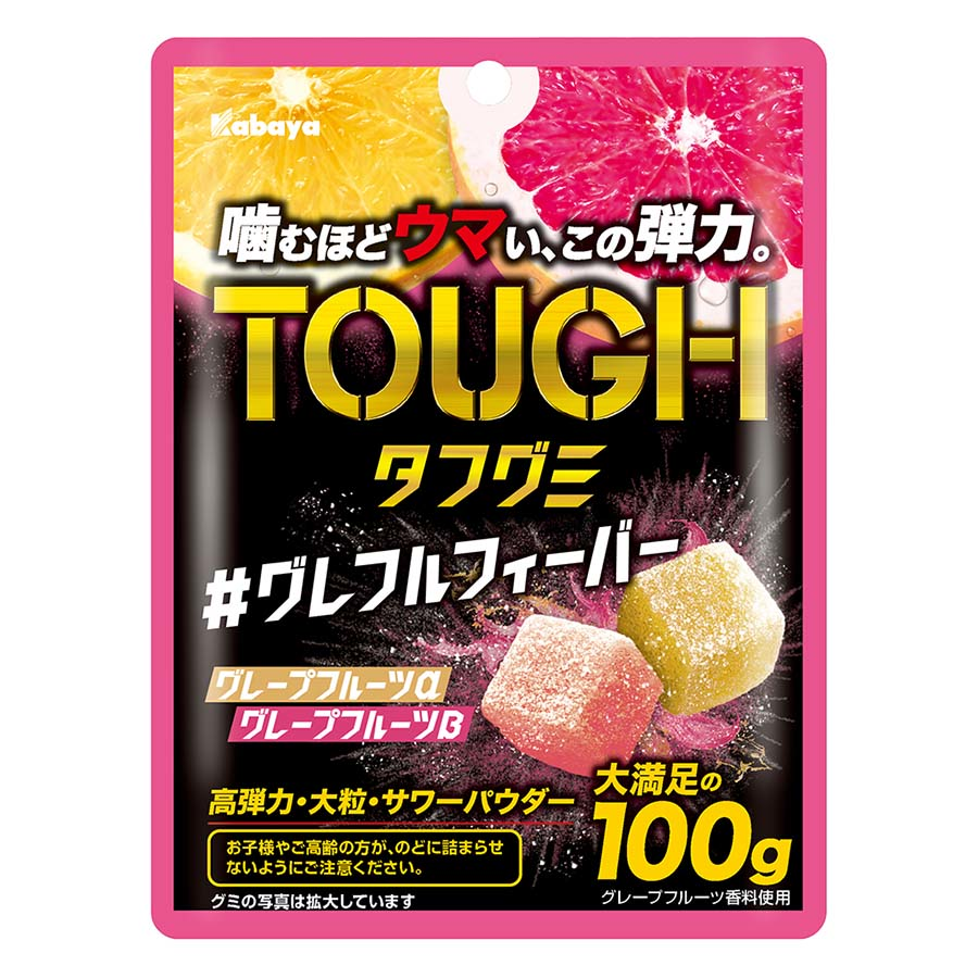 カバヤ　タフグミ　グレフルフィーバー　１００ｇ