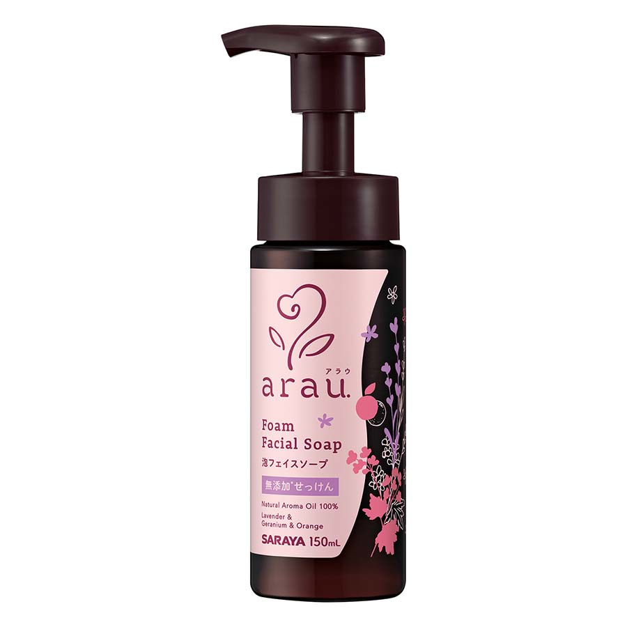 サラヤ　ａｒａｕ　泡フェイスソープ　１５０ｍｌ