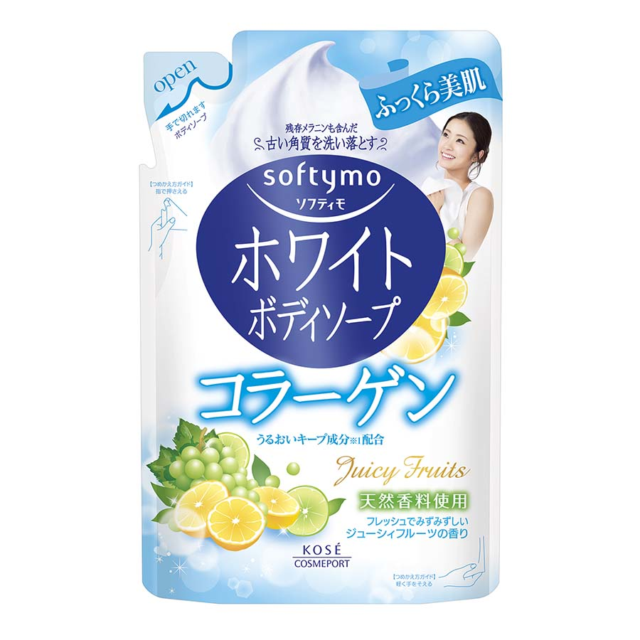 コーセーソフティモホワイトボディソープコラーゲンつめかえ用