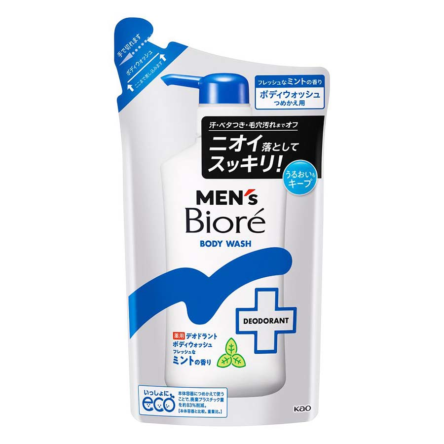 花王　メンズビオレ薬用ボディウォッシュミントつめかえ用