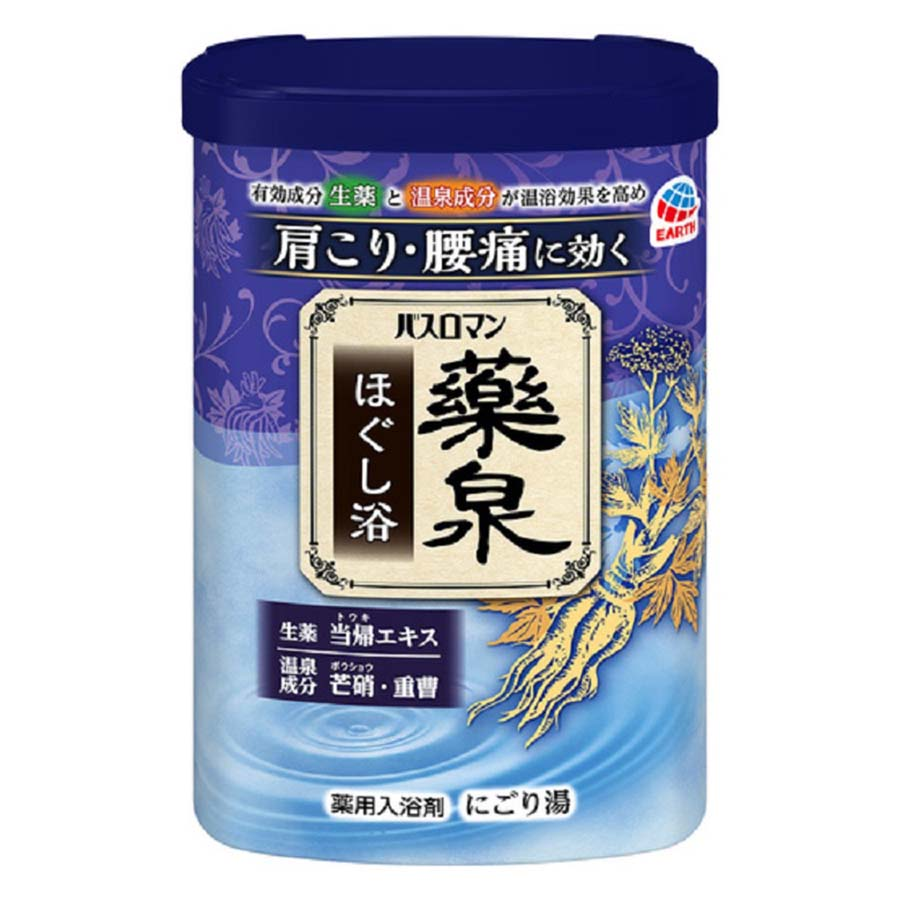 アース　バスロマン　薬泉　ほぐし湯　６００ｇ