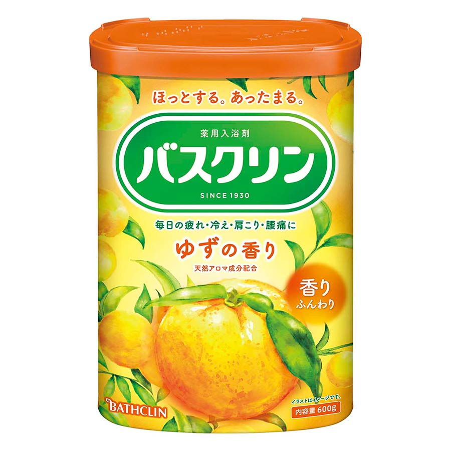 バスクリン　ゆずの香り　６００ｇ
