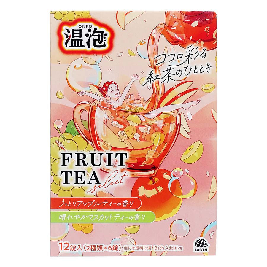 アース製薬　温泡　フルーツティセレクト　１２錠