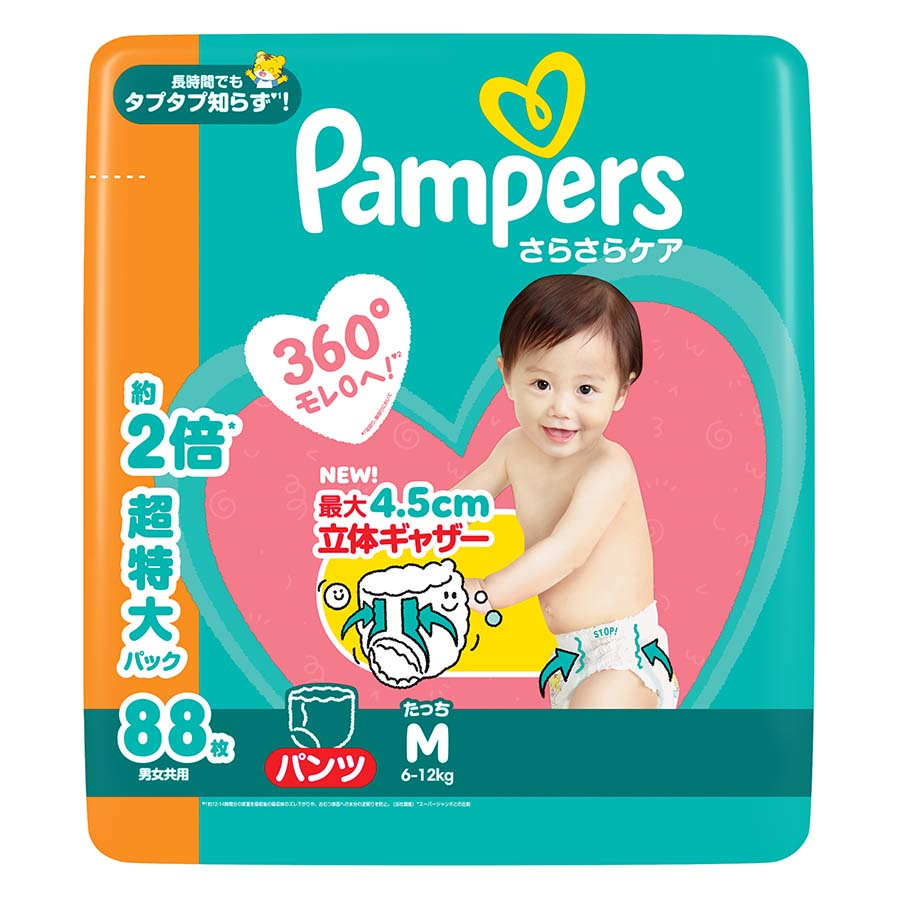 Ｐ＆Ｇ　ＰａｍｐｅｒｓさらさらケアパンツＭたっち８８枚