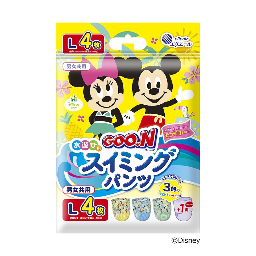 ＧＯＯ．Ｎスイミングパンツ　Ｌサイズ　４枚　男女共用