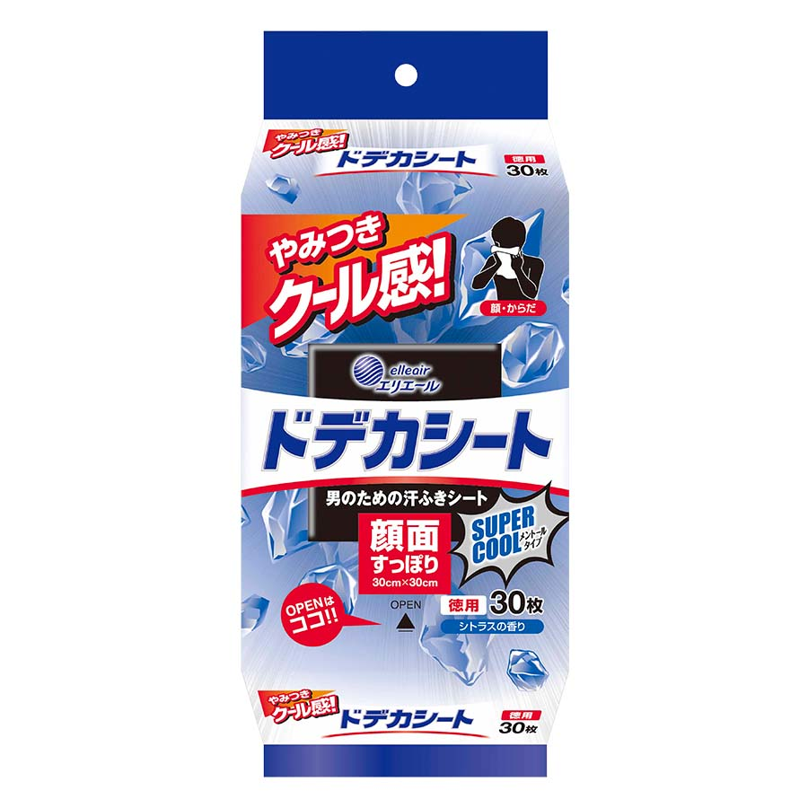 エリエール　ドデカシート　スーパークールタイプ　徳用　３０枚