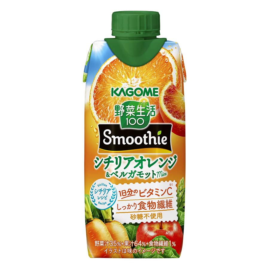 カゴメ　野菜生活　スムージー　シチリアオレンジ　３３０ｍｌ